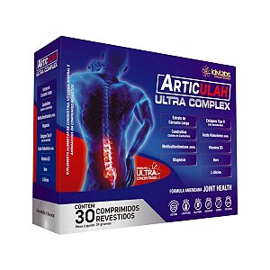 Articulah Colágeno Tipo 2 com Cúrcuma, MSM e Ácido Hialurônico 30 comp IdnLabs