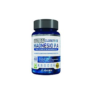 Suplemento ULTRA Cloreto de Magnésio P.A - 60 CPDs - IDNLABS
