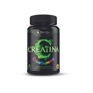 Creatina Monohidratada em Goma 60 Gummies Sabor Uva Verde | Força e Massa Muscular | CreaGummy IdnLabs