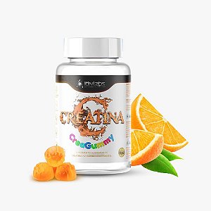 CreaGummy Creatina Monohidratada em Goma 60 Gomas Sabor Laranja | IdnLabs