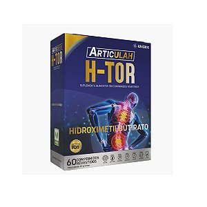 Colágeno Tipo 2 + Curcumina + Ácido Hialurônico + MSM 60 comp | Articulações | Articulah H-TOR IdnLabs