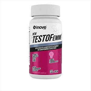 Suplemento Polivitaminico NEW TestoFemme - 30 CPDs - INOVE