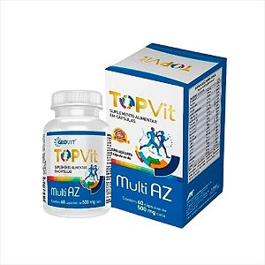 Suplemento MultiVitaminico TopVit Multi AZ - 60 CPS - GEOVIT