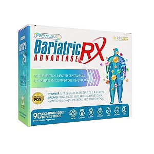 Bariatric RX Advantage Multivitamínico Pós-Bariátrica 25 Nutrientes 90 Cáps - IdnLabs