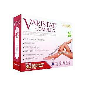 Curcumina com Magnésio 30 comp | Circulação e Pernas Cansadas | Varistat Ultra Complex IdnLabs