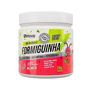 Pré-Treino Formiguinha Melancia Inove Nutrition 210g - Energia e Foco | Inove Nutrition