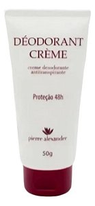 Desodorante em Creme Antitranspirante 48h Sem Álcool Vinho Bisnaga 50g | Pierre Alexander