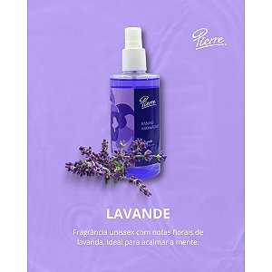 Body Splash Lavande 250ml Deo Colônia Fragrância Floral Lavanda Relaxante | Pierre Alexander