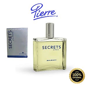 Perfume Masculino Amadeirado 100ml Secrets Homme Deo Colônia | Pierre Alexander