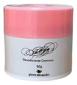 Desodorante Antitranspirante Creme Laura 50g 48h Pierre Alexander Sem Álcool