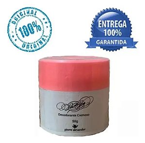 Desodorante Antitranspirante Creme Laura 48h Sem Álcool - 50g | Pierre Alexander