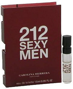 Amostra 212 Sexy Men Carolina Herrera Masculina EDT 1,5ml