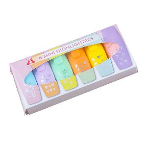 Kit Marca Texto Pastel Importado