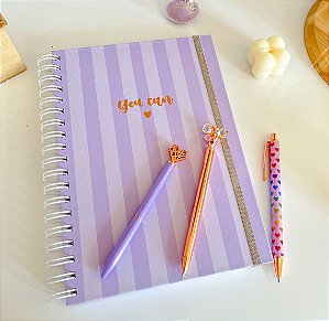 Caderno You Can Lilás