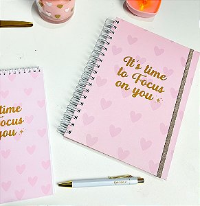 Caderno Lovely "Focus on You"