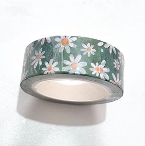 Washi Tape Floral Verdinha