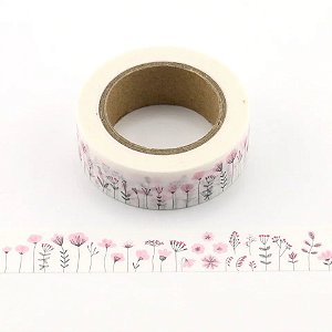 Washi Tape Floral Rosinha