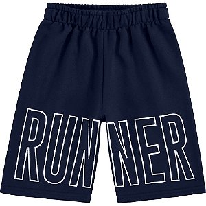 Short Moletinho Infantil Runner Kyly 110989