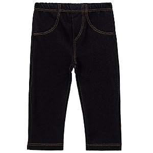 Calça Imita Jeans para Bebê 65800 COR PRETA