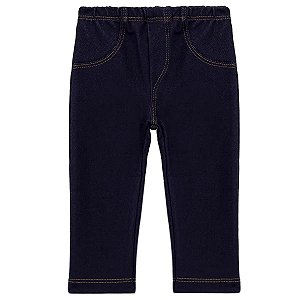 Calça Imita Jeans para Bebê 65800 COR AZUL JEANS