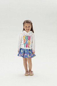 Conjunto Infantil Short Saia e Casaco com Touca - Mon Sucre - 9110