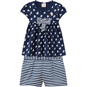 Conjunto Infantil Milon Short + Blusa 11687