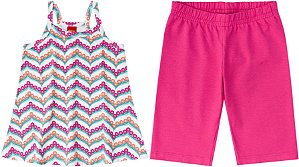 Conjunto Infantil Regata + Bermuda Cotton Kyly  108885