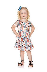 Vestido Infantil Pega Mania 52092