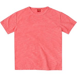 Camiseta Infantil Masculina Basica Vermelha Kyly 107643