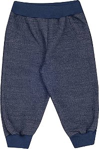 Calça Moletom Bebê Azul Serelepe 5393