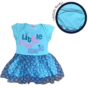 Vestido Body Infantil Sereia Mon Sucre 7058