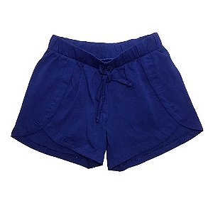 Short Infantil em Malha Marinho Pega Mania 82267