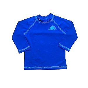 Blusa de Praia c/ Proteção +50 UV Pega Mania 14567 AZUL ROYAL