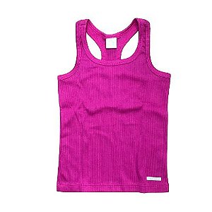 Blusa Regata Canelada Pega Mania 16225 Pink