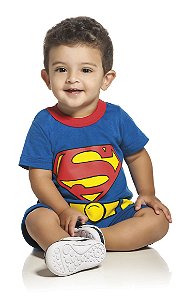 Macacão Curto Superman Kamykus 91585