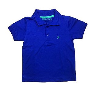 Camisa Polo Básica Pega Mania 35059 Azul Royal