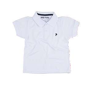 Camisa Polo Básica Pega Mania 35059 Branco