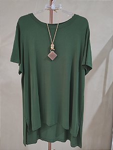 Blusa Feminina Bata Soltinha e Alongada Viscolycra Plus Size - Moda Plus  Size Feminina Até Tamanho 60. Compre com Frete Grátis.