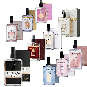 Perfume Feminino Contratipo de Importados EDT 100ml Fragrâncias Diversas