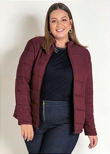 Jaqueta Plus Size Puffa Enchimento Térmico Várias Cores