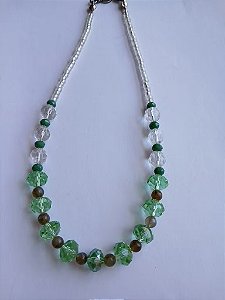 Colar Cristal de Rocha Green