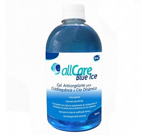 Gel Anticongelante All Care Blue Ice para Criofrequência e Crio Dinâmica - RMC 560g