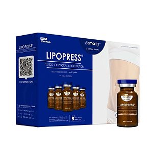 LIPOPRESS® Liporredutor 5 Frascos de 10 ml Smart GR
