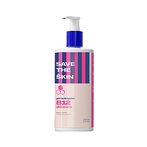 B12 Skincare Gel de Limpeza Vitamina B12 200ml - Save The Skin