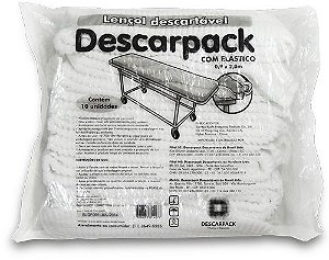 Lençol Descartável (10 unidades) - Descarpack