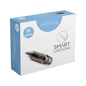 Cartucho Smart Derma Pen Preto - Kit - com 10 unidades - 36 agulhas - Smart GR