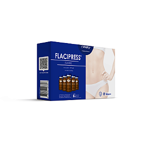 FLACIPRESS - Flacidez Cutânea - 5 Frascos de 8 ml - Intradermoterapia Pressurizada - Smart GR