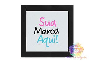 Azulejo Personalizado 15x15cm Com Moldura (Personalização Já Inclusa!)