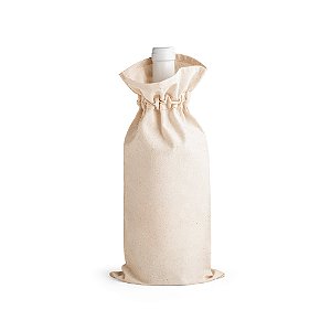 100 Sacolas Para Garrafas Personalizadas 100% Algodão Personalização Já Inclusa!