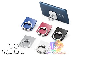 100 Suportes Personalizados Para Celular (Diversas Cores!) Personalização Já Inclusa!